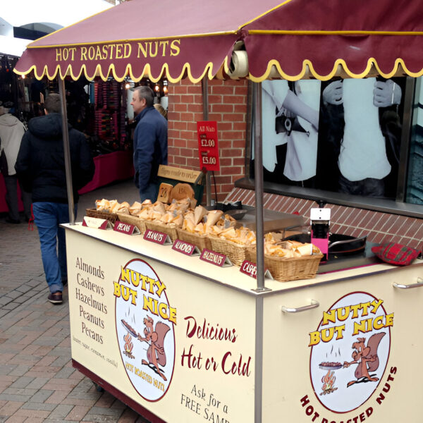 Roasted nuts in Swansea